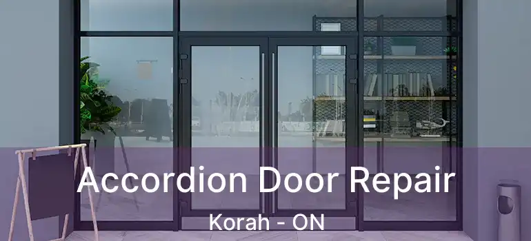 Accordion Door Repair Korah - ON