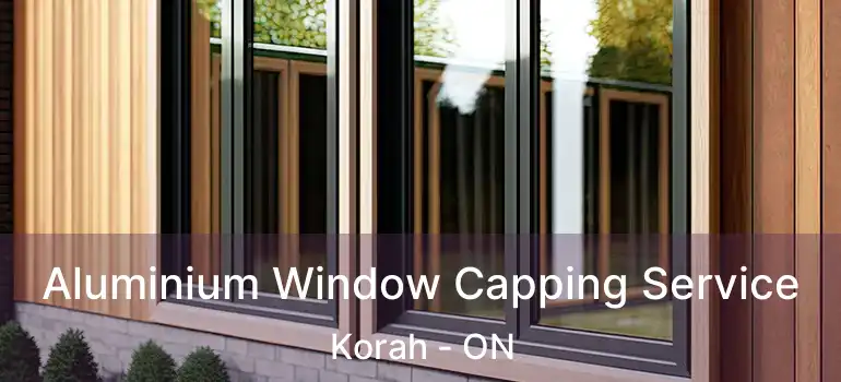  Aluminium Window Capping Service Korah - ON