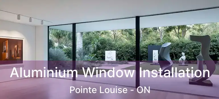  Aluminium Window Installation Pointe Louise - ON