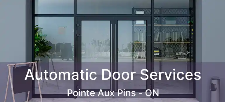  Automatic Door Services Pointe Aux Pins - ON