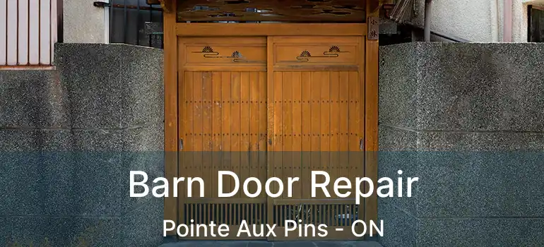  Barn Door Repair Pointe Aux Pins - ON