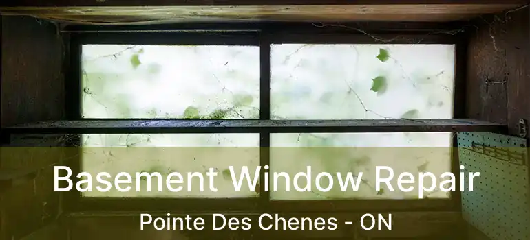  Basement Window Repair Pointe Des Chenes - ON