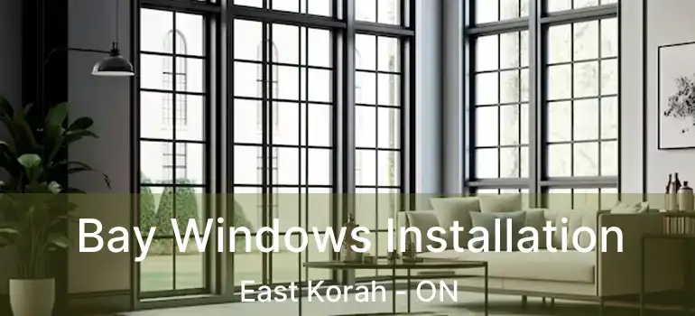  Bay Windows Installation East Korah - ON
