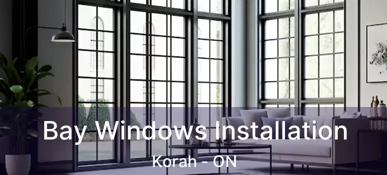  Bay Windows Installation Korah - ON