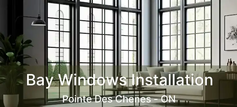  Bay Windows Installation Pointe Des Chenes - ON