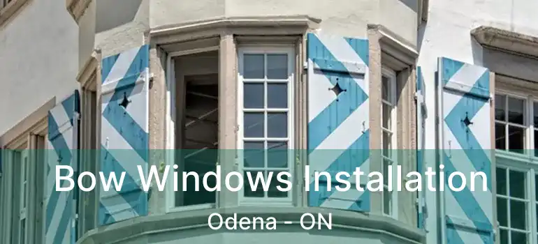  Bow Windows Installation Odena - ON