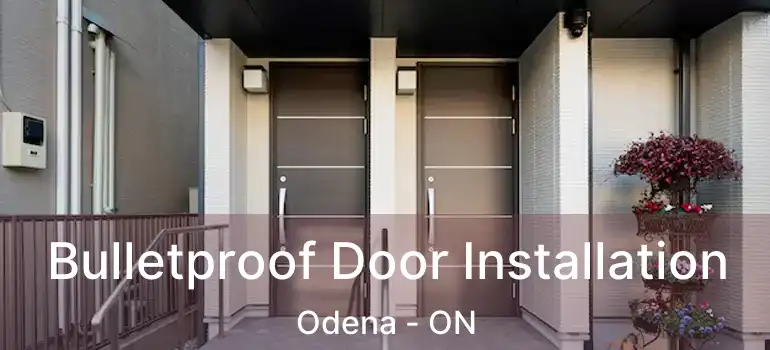  Bulletproof Door Installation Odena - ON
