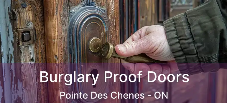  Burglary Proof Doors Pointe Des Chenes - ON