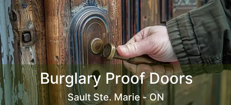  Burglary Proof Doors Sault Ste. Marie - ON