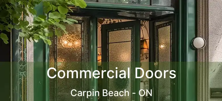  Commercial Doors Carpin Beach - ON