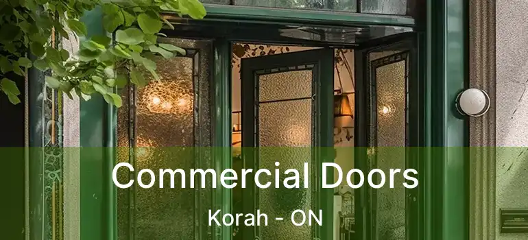  Commercial Doors Korah - ON