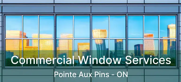  Commercial Window Services Pointe Aux Pins - ON