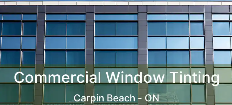  Commercial Window Tinting Carpin Beach - ON