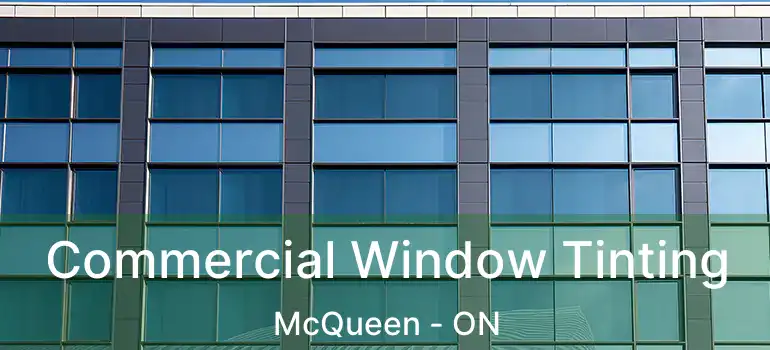  Commercial Window Tinting McQueen - ON