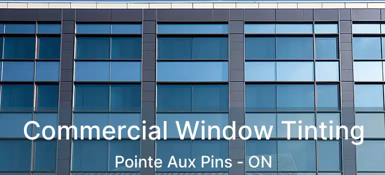  Commercial Window Tinting Pointe Aux Pins - ON