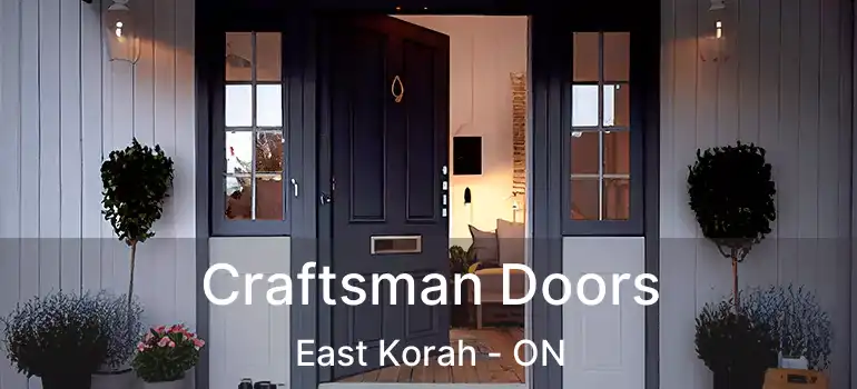  Craftsman Doors East Korah - ON