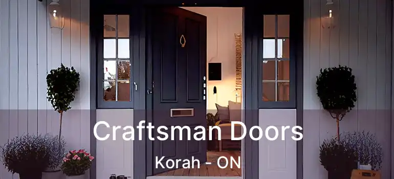  Craftsman Doors Korah - ON