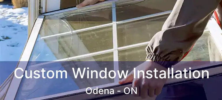  Custom Window Installation Odena - ON