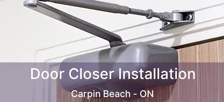  Door Closer Installation Carpin Beach - ON