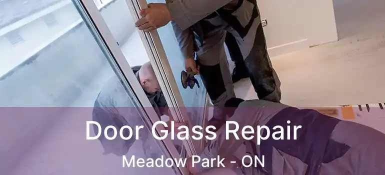  Door Glass Repair Meadow Park - ON
