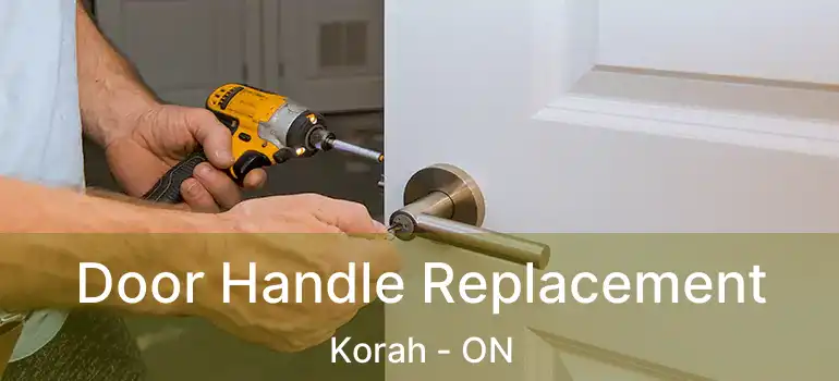  Door Handle Replacement Korah - ON