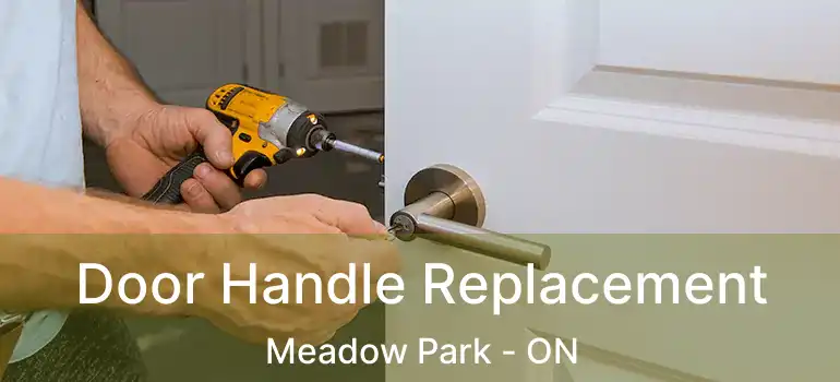  Door Handle Replacement Meadow Park - ON