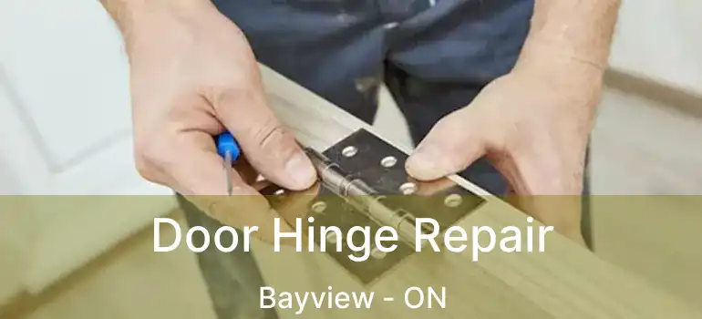  Door Hinge Repair Bayview - ON