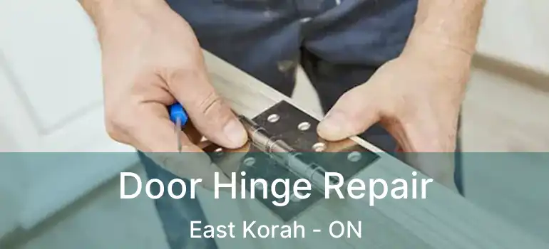 Door Hinge Repair East Korah - ON