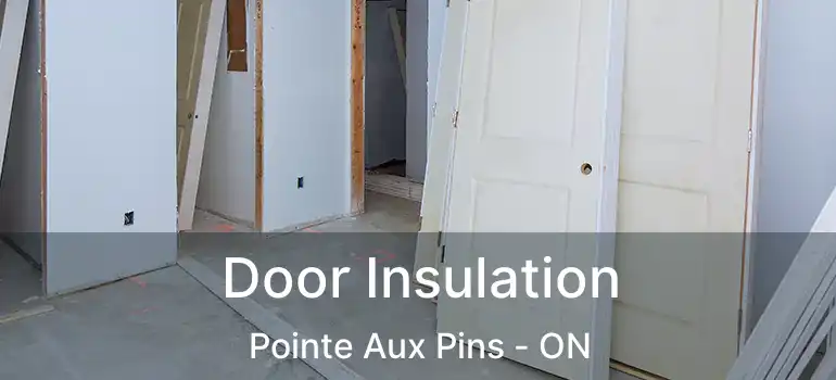  Door Insulation Pointe Aux Pins - ON