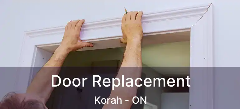  Door Replacement Korah - ON