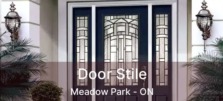  Door Stile Meadow Park - ON