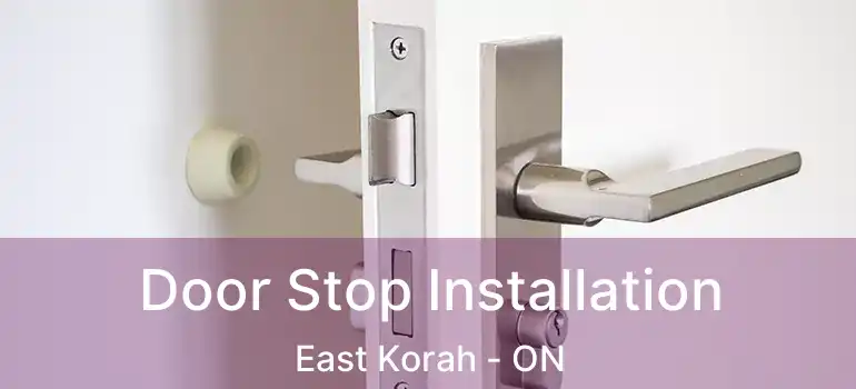  Door Stop Installation East Korah - ON