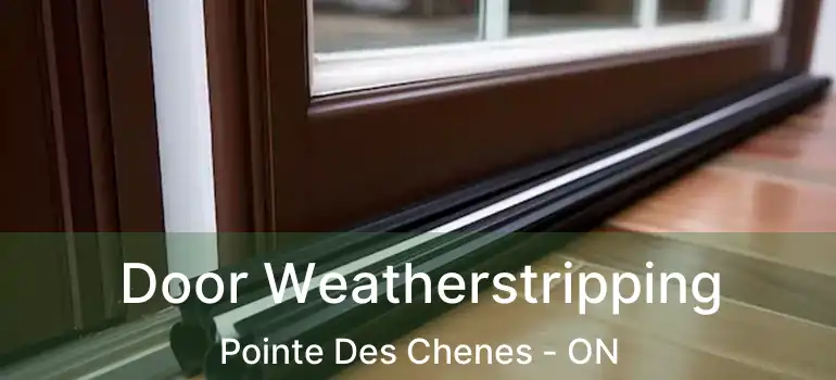  Door Weatherstripping Pointe Des Chenes - ON