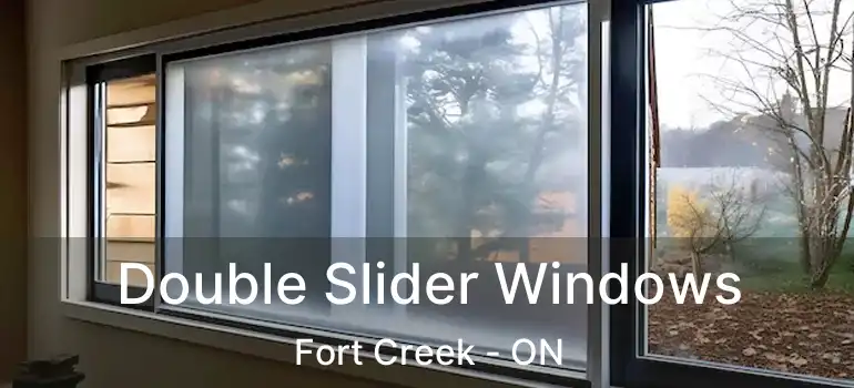  Double Slider Windows Fort Creek - ON