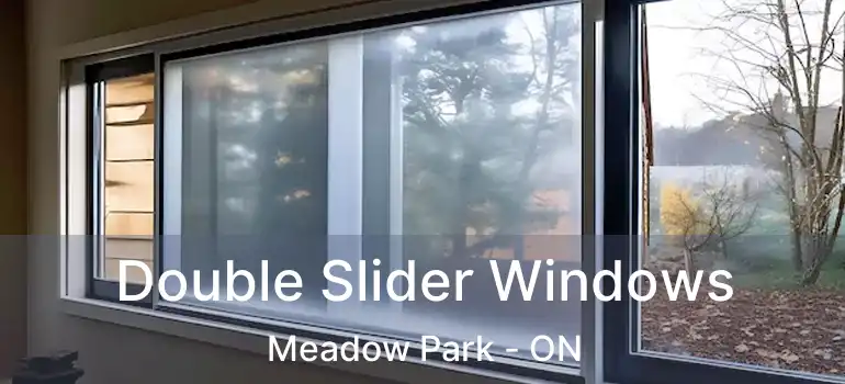  Double Slider Windows Meadow Park - ON