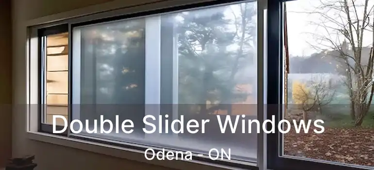  Double Slider Windows Odena - ON