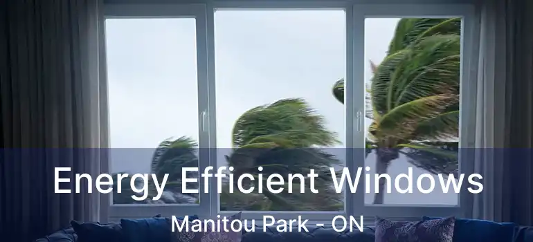  Energy Efficient Windows Manitou Park - ON