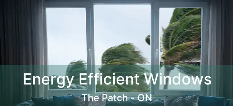  Energy Efficient Windows The Patch - ON