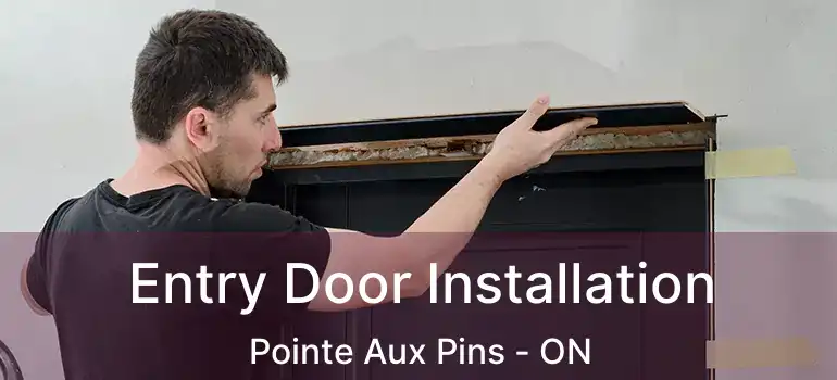  Entry Door Installation Pointe Aux Pins - ON