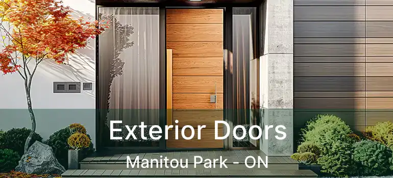  Exterior Doors Manitou Park - ON