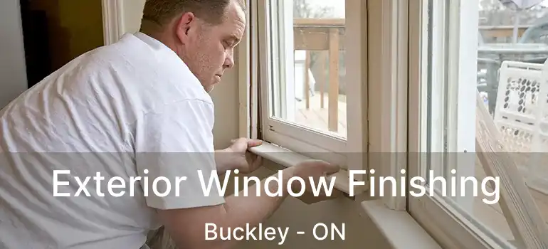  Exterior Window Finishing Buckley - ON