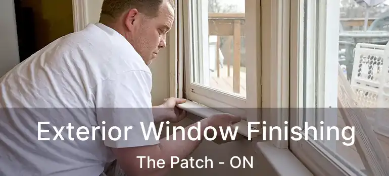  Exterior Window Finishing The Patch - ON