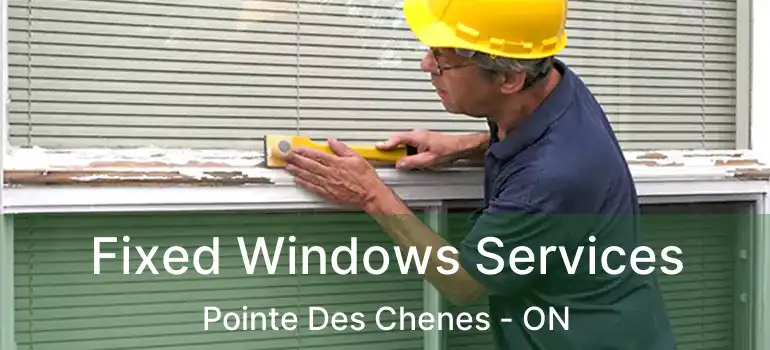  Fixed Windows Services Pointe Des Chenes - ON