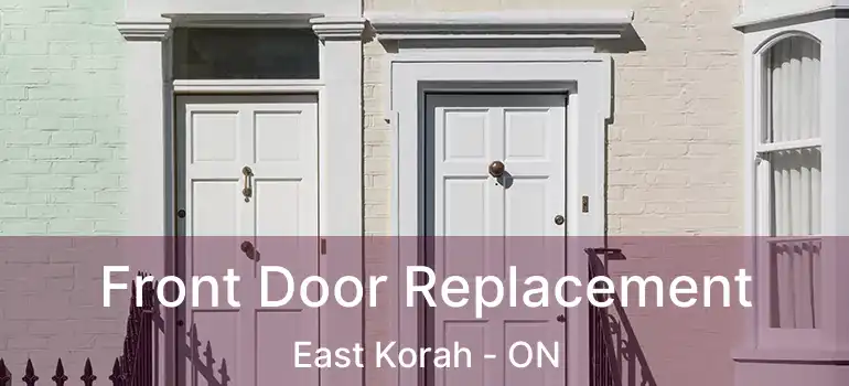  Front Door Replacement East Korah - ON