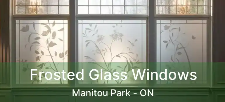  Frosted Glass Windows Manitou Park - ON