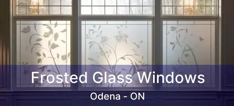  Frosted Glass Windows Odena - ON