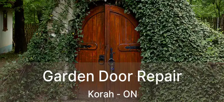  Garden Door Repair Korah - ON