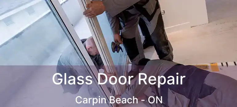  Glass Door Repair Carpin Beach - ON