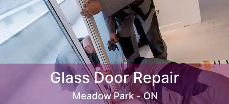  Glass Door Repair Meadow Park - ON
