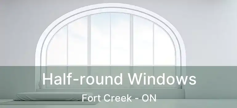  Half-round Windows Fort Creek - ON